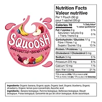 Squoosh Beetberry Organic Kids Snack Pouch – All Ages – 4 Pack