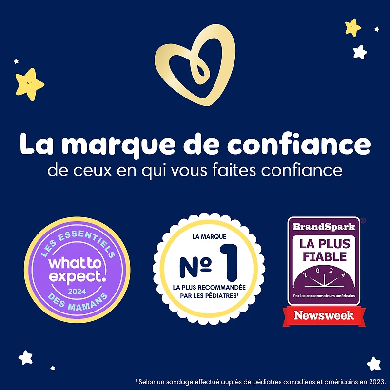 ZZZ Couches de Nuit, Taille 5 (27+ lbs), Couche pour Bébé Jetable à Protection de Nuit
