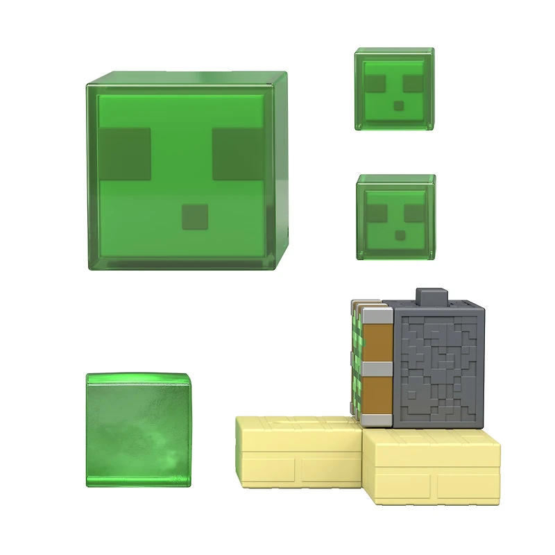 Minecraft Redstone Charged Action Figure & Mechanism Set, 3.25-inch Scale Toys (Characters May Vary)