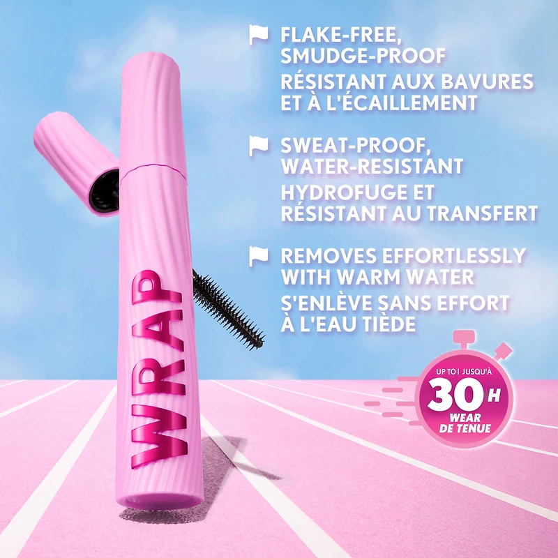 COVERGIRL Eye Enhancer Wrap Tubing Mascara, Clump-Free, Flake-Free, Smudge-Proof, 30-Hour Wear