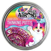 Chaton curieux de mastic de 3,5 pouces de Crazy Aaron's