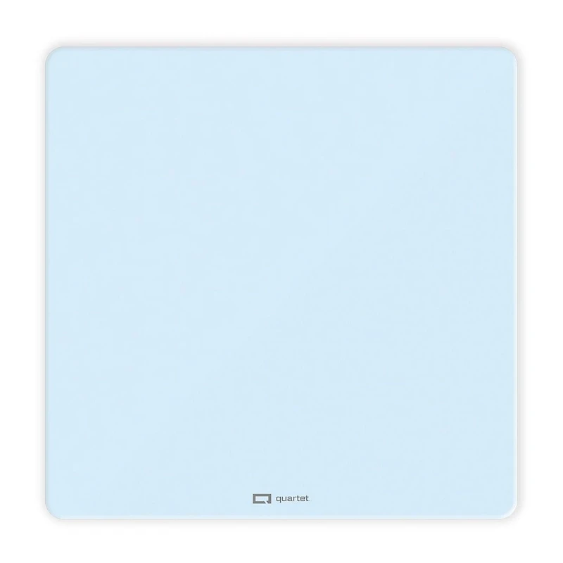 Quartet Magnetic Dry-Erase Tin Tiles, Frameless, Assorted Colours, 12" x 12"