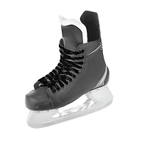 Warrior Lacets de Patins Ciré - Noir - 96 po