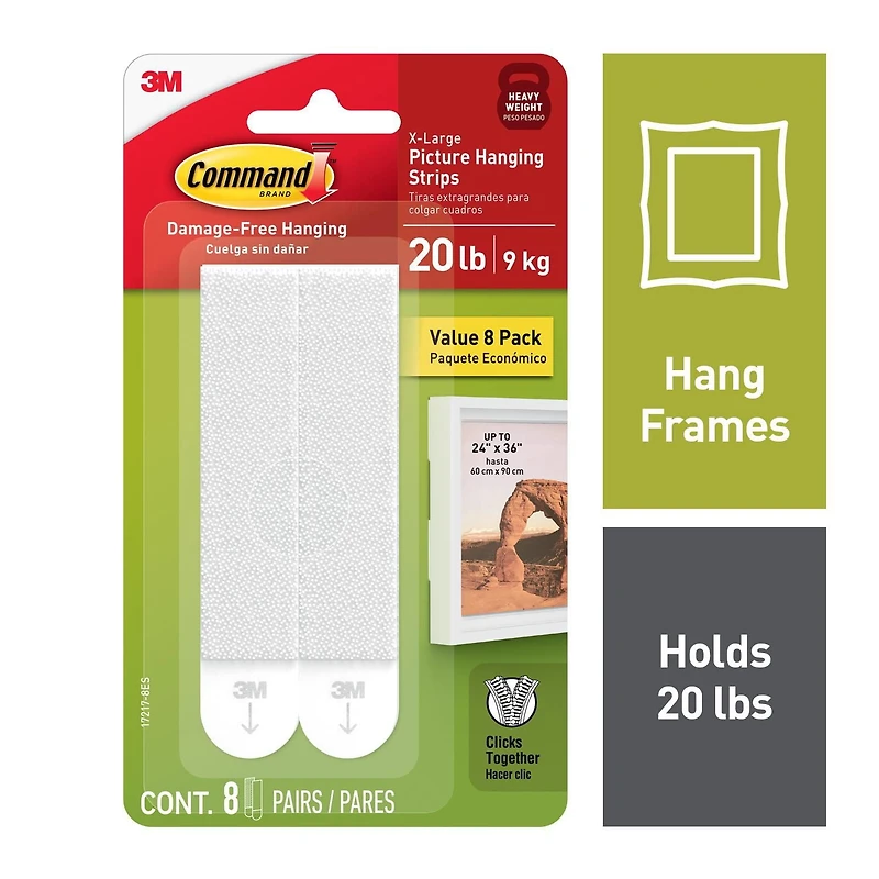 Bandes pour cadres 17217-8EF Command