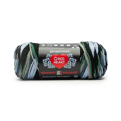 Red Heart® All In One Granny Square™ #4 Worsted (Medium) Acrylic Yarn 8.8oz/250g 417 Yards