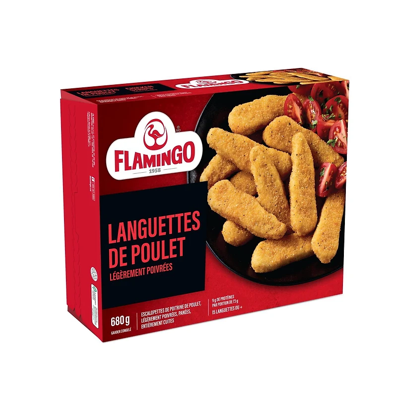 Chicken Strips Pepper, Chicken Breast Cutlettes