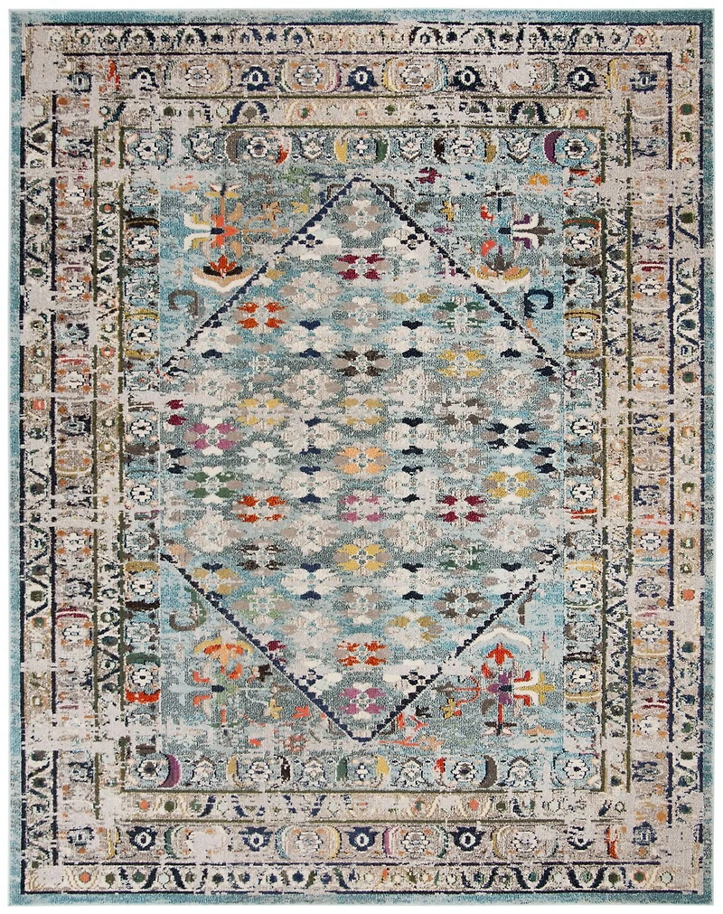 SAFAVIEH Monaco Garnet Abstract Geometric Area Rug