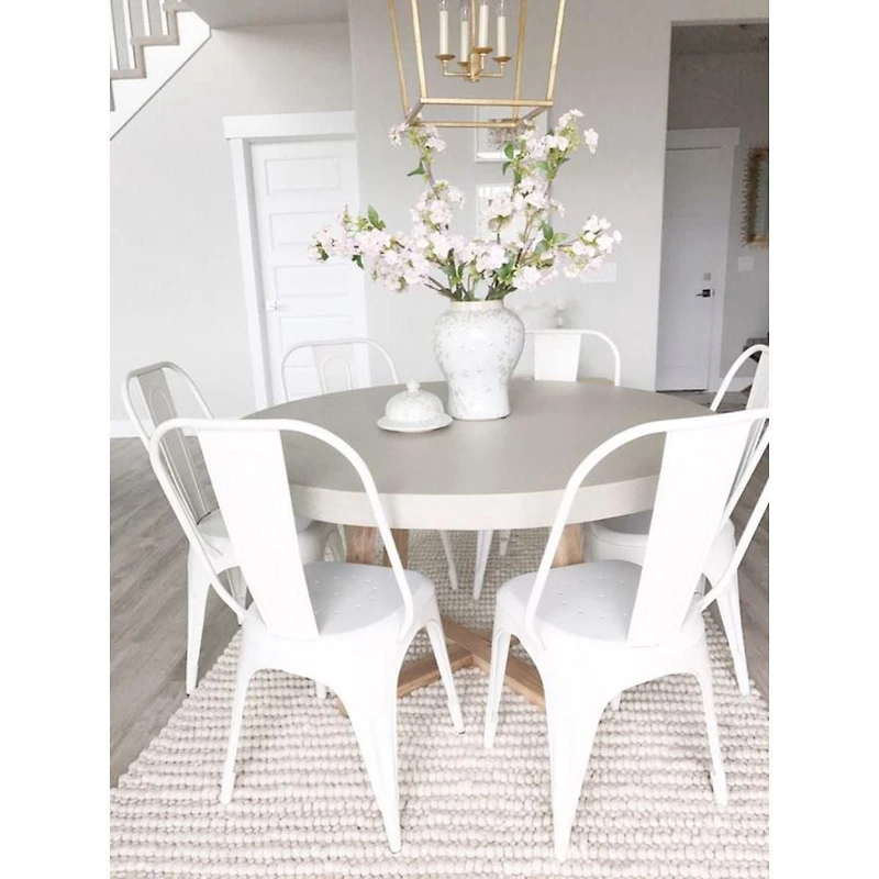 Heavenly Collection Metal Dining Chair SET OF 2