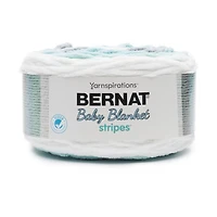 Bernat® Baby Blanket Stripes™ Yarn, Polyester #6 Super Bulky, 10.5oz/300g, 220 Yards