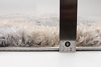 ECARPET Trellis Frieze Area Rug Fluffy Carpet for Bedroom