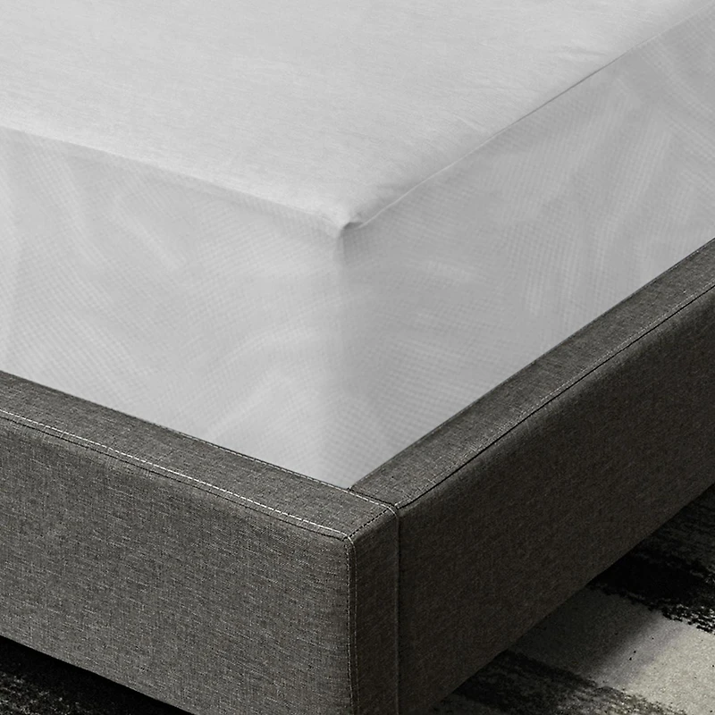 Sealy Protège-matelas CoolTemp™, Double – Ajusté, imperméable, dessus en tricot doux