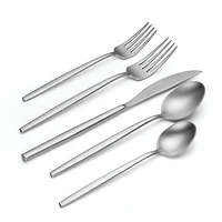 Oneida Kane Satin 20 Piece Flatware Set