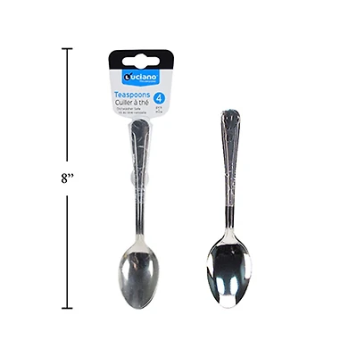 Luciano Gourmet Stainless Steel 12-Pieces Table Spoon