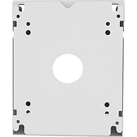 CTA Digital Prime Double VESA Wedge et Prise/PoE Cover pour Tablettes aux normes VESA 75 x 75 et 100 x 100 - Blanc