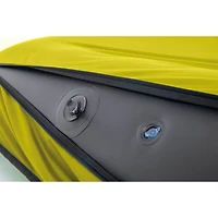 Intex Luxe Lounge Inflatable Pool Lounger for 2, Blue & Yellow Design