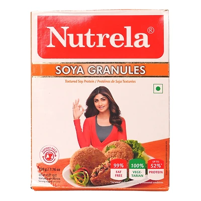Nutrela Soya Granules, 220 g