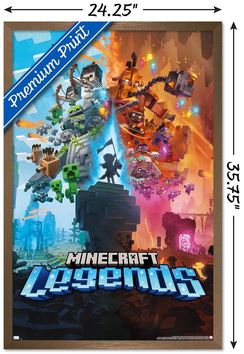 Minecraft: Legends - Key Art Wall Poster