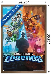 Minecraft: Legends - Key Art Wall Poster