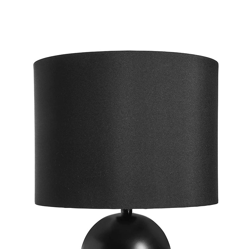 Anko 2pk Belle Touch Lamp, Black