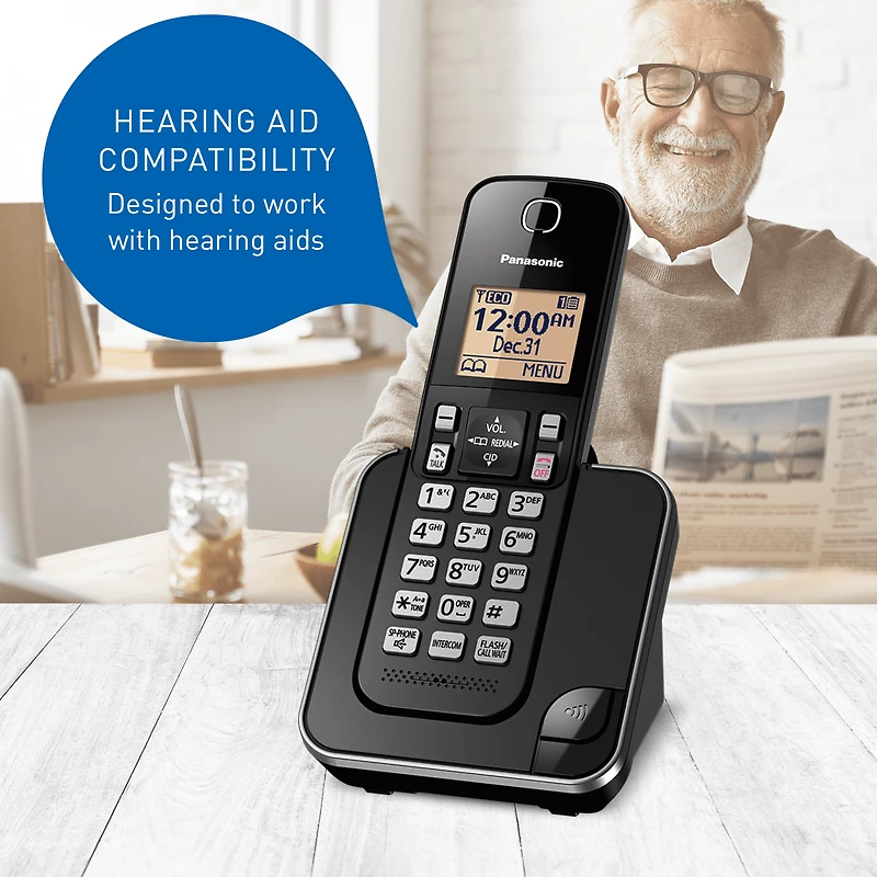 Téléphone Panasonic DECT 6.0 – 2 combinés