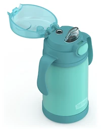 Thermos Biberon à Paille en Acier Inoxydable Isolé sous Vide 10 Oz, Verte