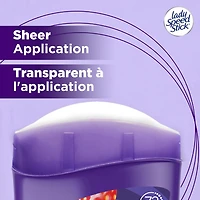 Lady Speed Stick Antiperspirant, Strawberry Splash Scent, 65 g (2 Pack)