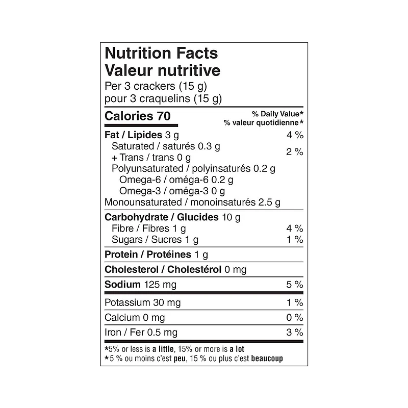 Great Value Vegetable Crackers