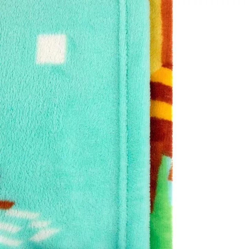Minecraft Beautiful Day Fleece Throw