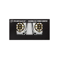 OFFICIALLY LICENSED NHL 2-PACK SHOT GLASS BOSTON BRUINS