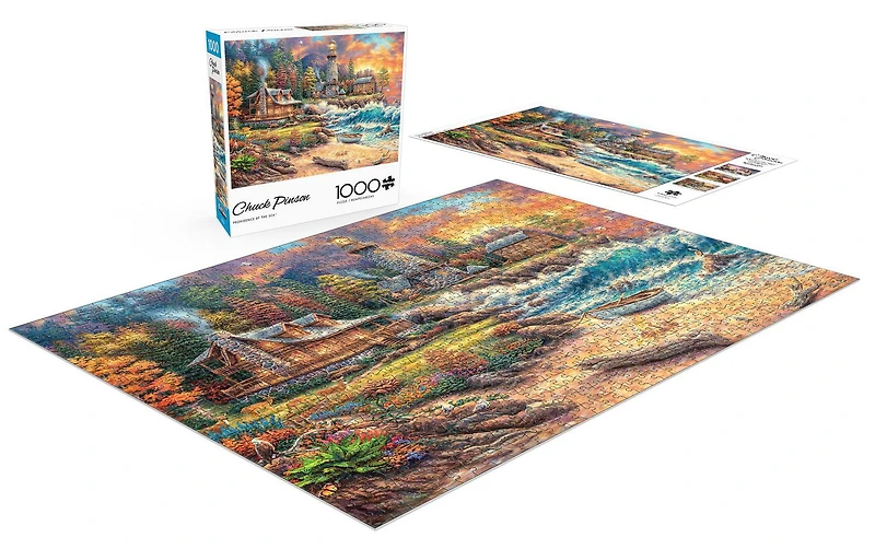 Buffalo Games - Chuck Pinson - Providence by the Sea - 1000 Piece Jigsaw Puzzle