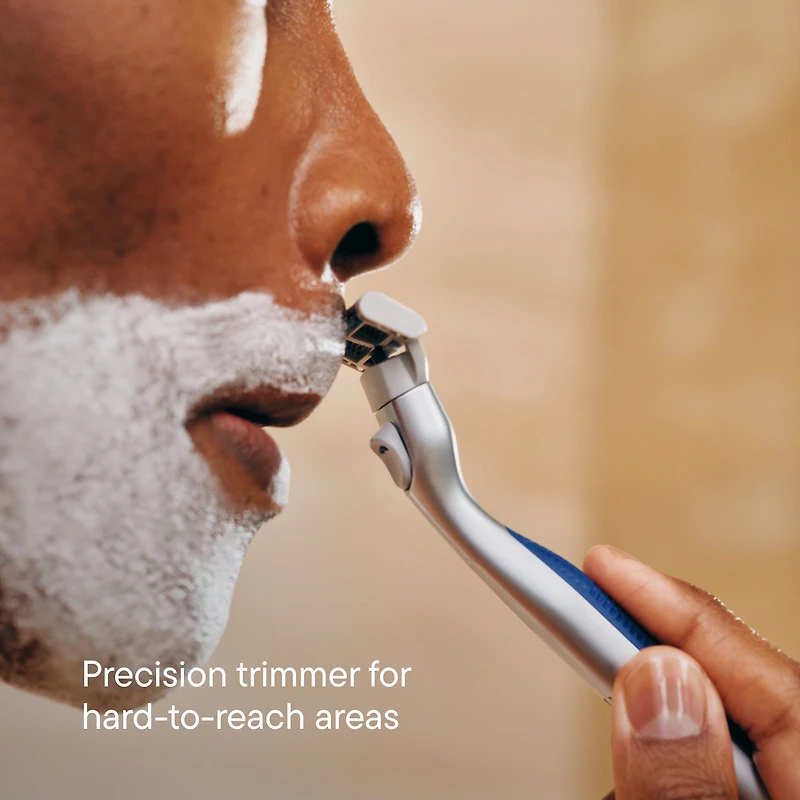 Harry's Plus Shaving Razor for Men with 2 Razor Blade Refill Cartridges, Tide