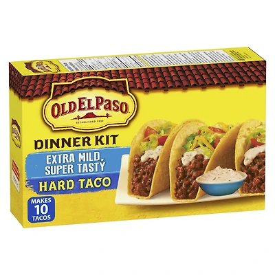 Old El Paso Ensemble à tacos rigides Extra-doux, très savoureux