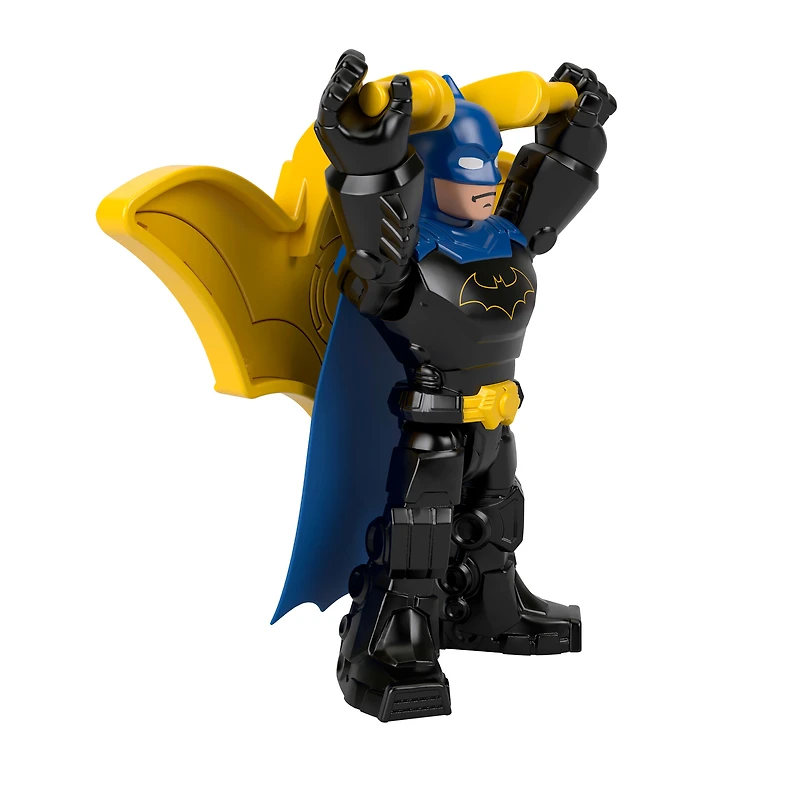 Fisher-Price Imaginext DC Super Friends Metal Force Batman Action Figure & Accessories Set, 3-inch