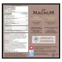 Magnum Dark Chocolate Ice Cream Bars, 3 x 85 mL