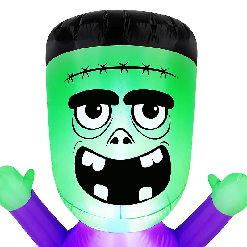 Occasions Halloween Monstre gonflable de Frankenstein pour bébé de 5 pieds