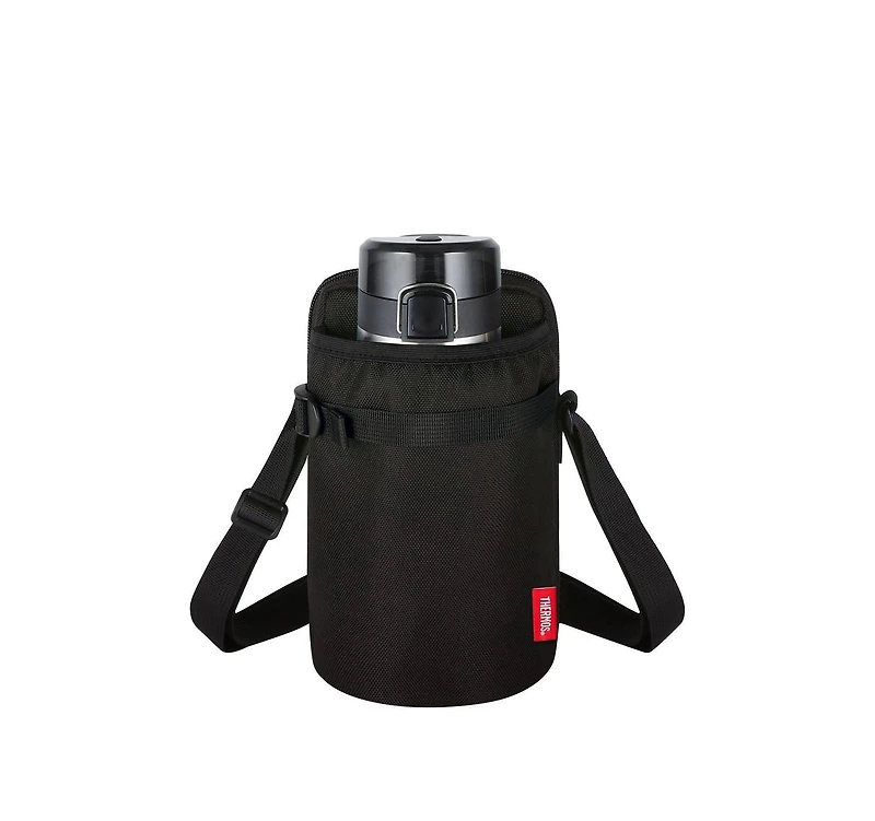Thermos Icon Series Sling Bottle Holder Bag, Black