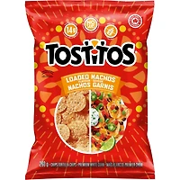 Tostitos, chips tortilla Saveur Nachos garnis.