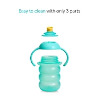 8oz Lock Bite Proof Trainer Cup Blue