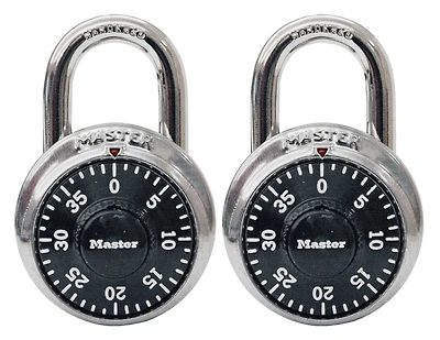 Cadenas à combinaison à 3 chiffres 1500T de Master Lock Canada - paq. de 2