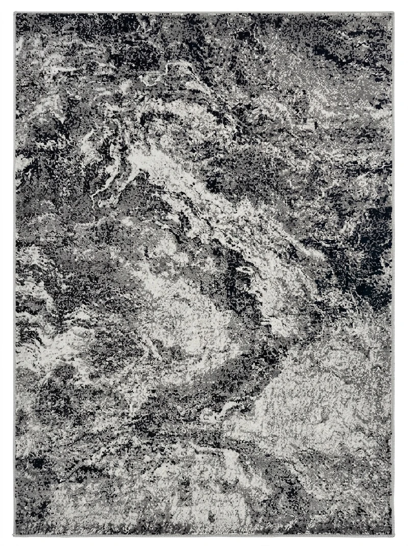 Rug Branch Sakarya Collection Contemporary Abstract Splash Indoor Runner Rug