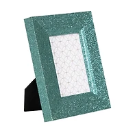 Sparkle Mini Frame with 2.5 x 3.5in Photo Opening Teal
