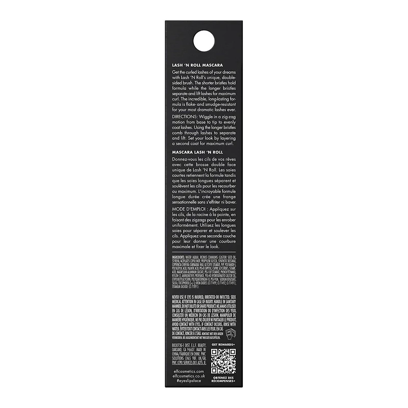 E.L.F.COSMETICS ELFLASH'NROLLMASCARA