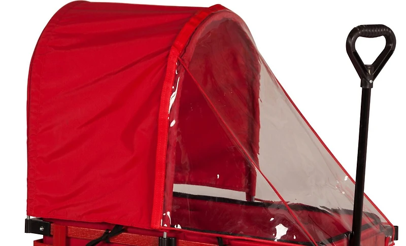 Millside half Canopy/Weather Shield Combo for 16-inch x 34-inch Wagon