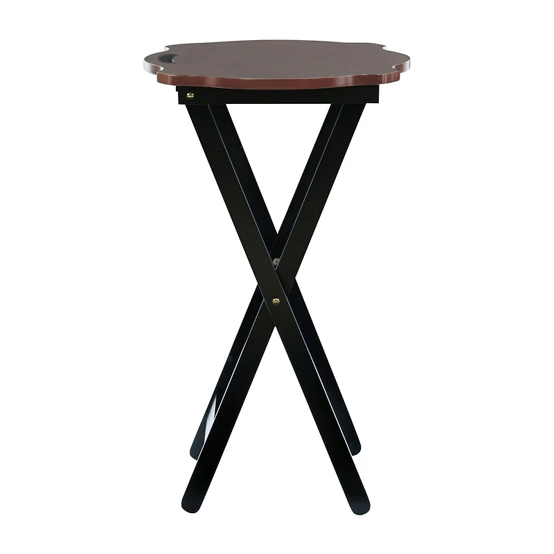 Lando Tray Table Set, Black