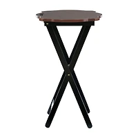 Lando Tray Table Set, Black