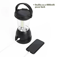 Ozark Trail Triplex LED Survival Lantern, 800 Lumens, Rechargeable, Solar and Crank
