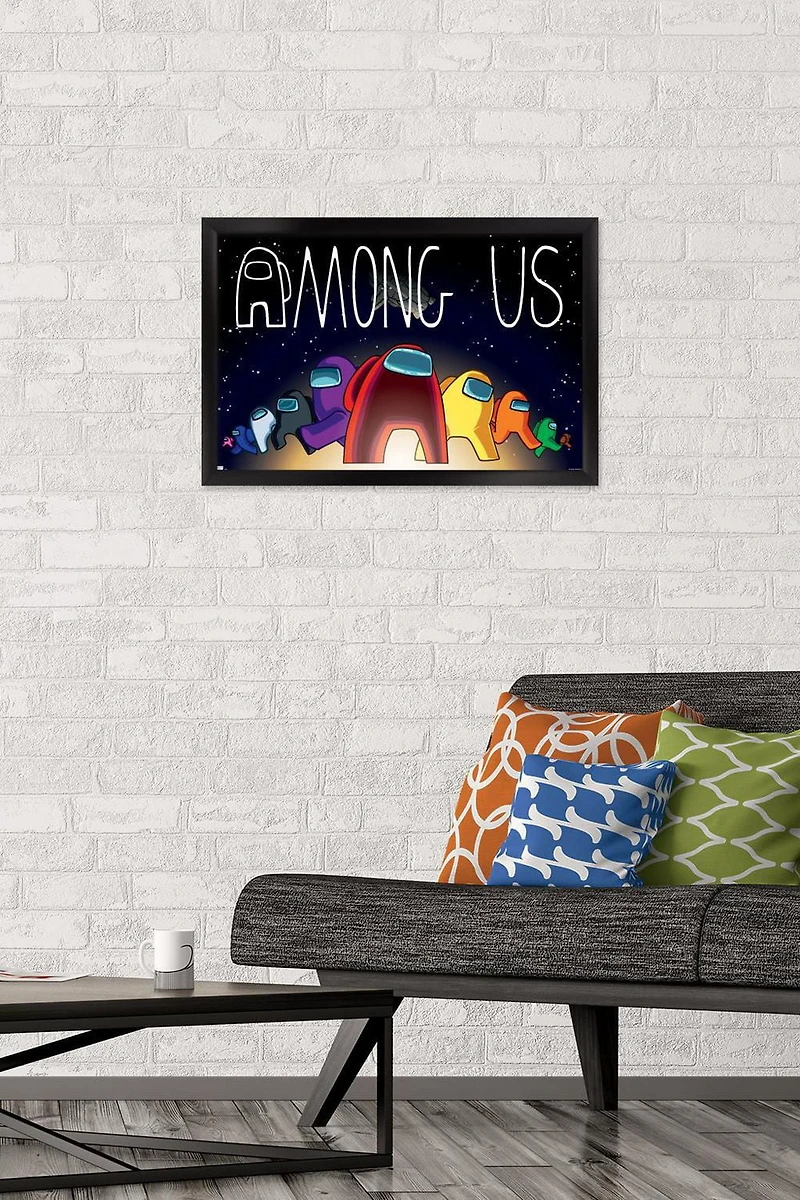 Among Us - Universe Wall Poster, 22.375" x 34" Framed