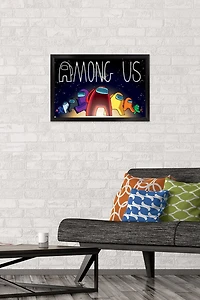 Among Us - Universe Wall Poster, 22.375" x 34" Framed