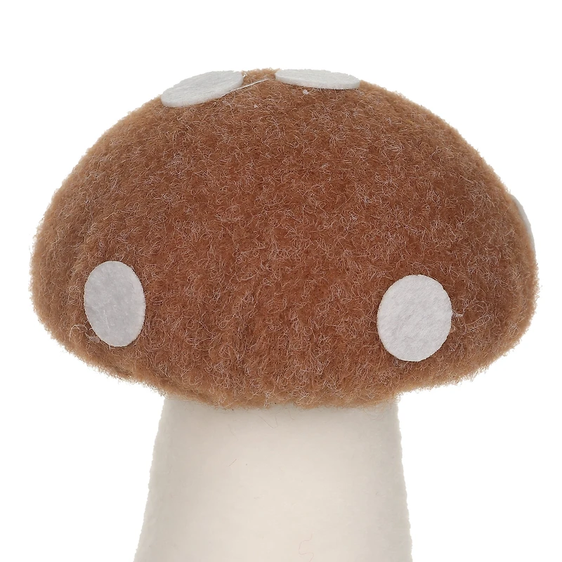 Way-to-Cel Pl Size 5''H tissu champignon brun