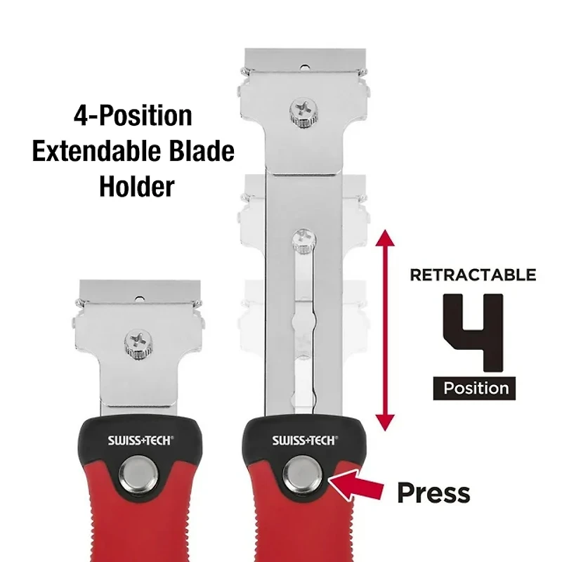 Ensemble 22-pièce grattoir extensible Swiss Tech